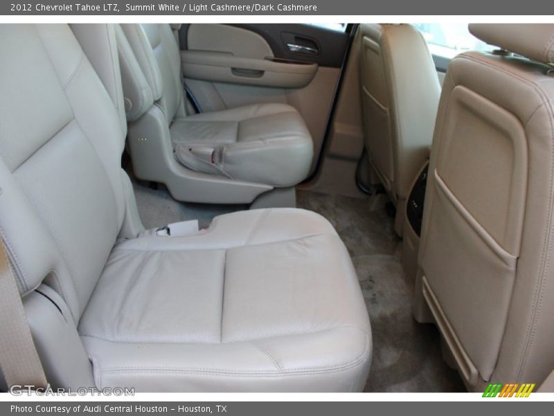 Summit White / Light Cashmere/Dark Cashmere 2012 Chevrolet Tahoe LTZ