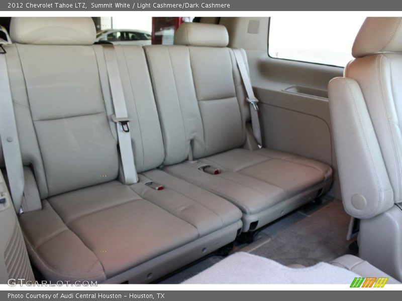 Summit White / Light Cashmere/Dark Cashmere 2012 Chevrolet Tahoe LTZ