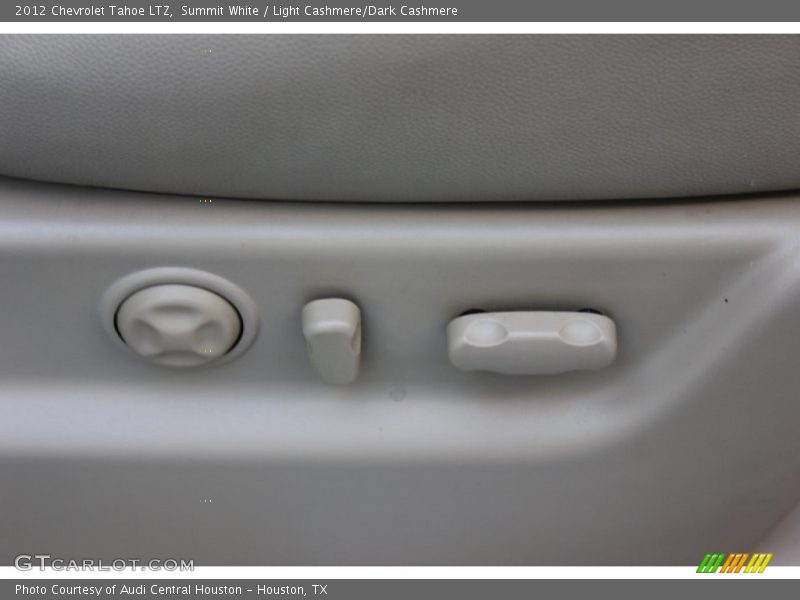 Summit White / Light Cashmere/Dark Cashmere 2012 Chevrolet Tahoe LTZ