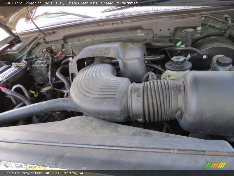 Estate Green Metallic / Medium Parchment 2001 Ford Expedition Eddie Bauer