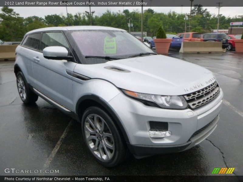 Front 3/4 View of 2012 Range Rover Evoque Coupe Pure