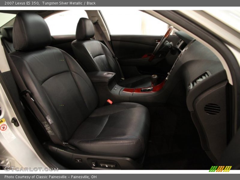 Tungsten Silver Metallic / Black 2007 Lexus ES 350