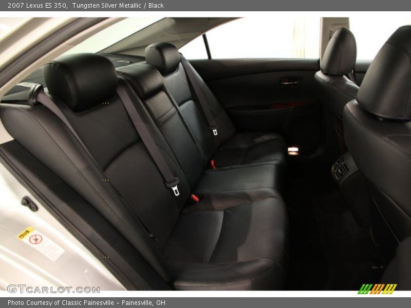 Tungsten Silver Metallic / Black 2007 Lexus ES 350