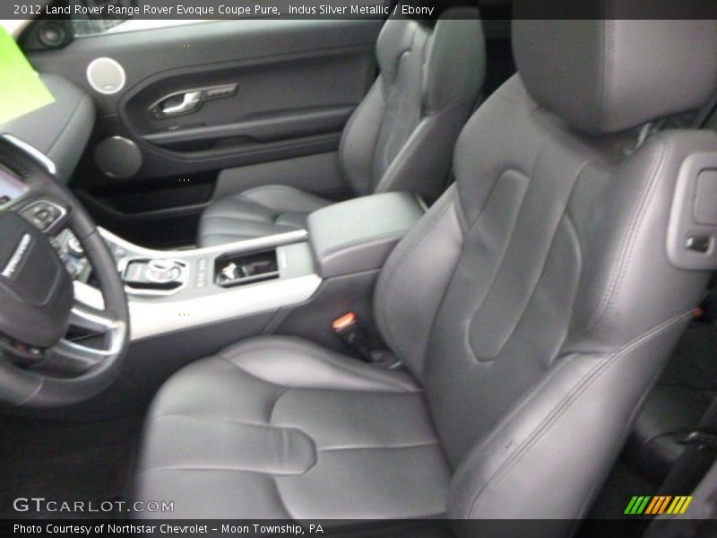 Front Seat of 2012 Range Rover Evoque Coupe Pure