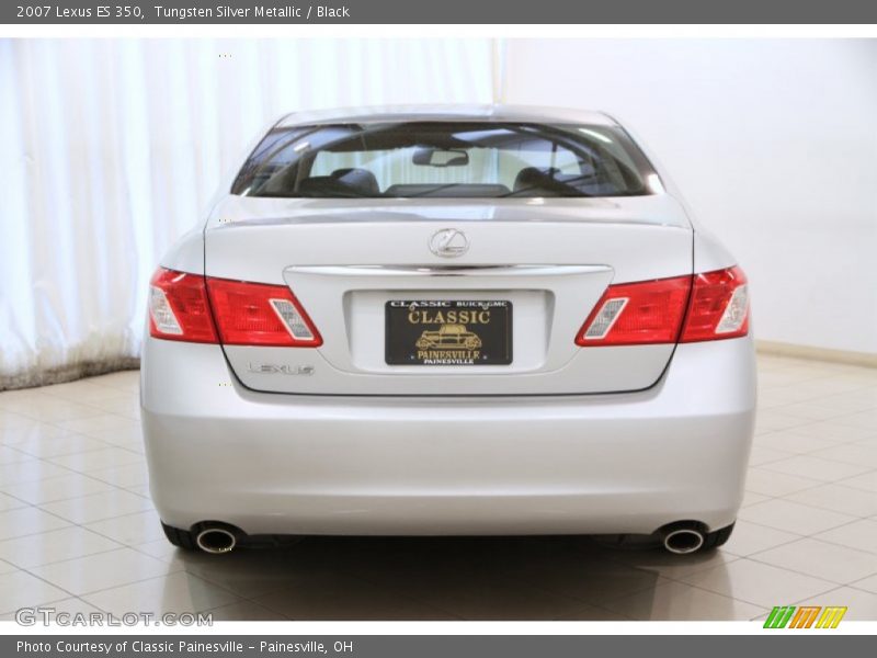 Tungsten Silver Metallic / Black 2007 Lexus ES 350