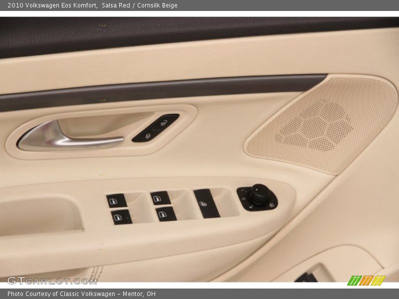 Salsa Red / Cornsilk Beige 2010 Volkswagen Eos Komfort
