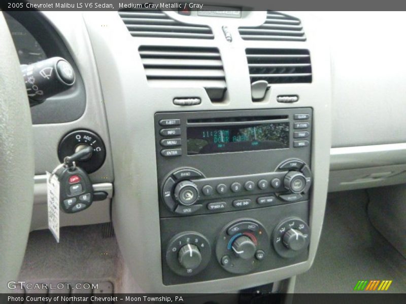 Medium Gray Metallic / Gray 2005 Chevrolet Malibu LS V6 Sedan