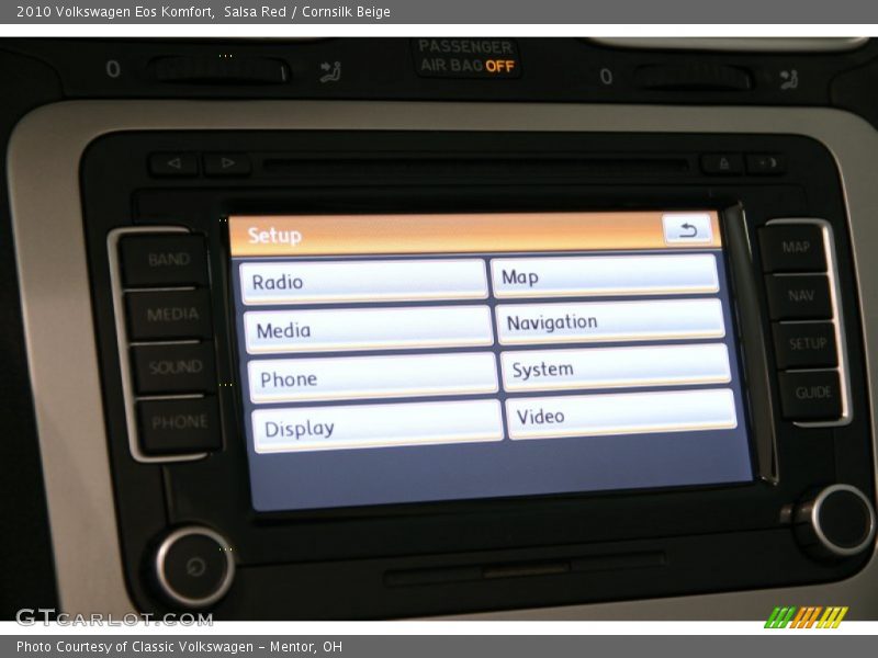 Salsa Red / Cornsilk Beige 2010 Volkswagen Eos Komfort