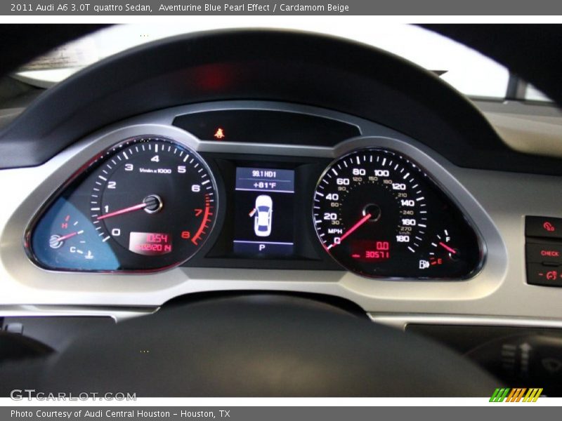  2011 A6 3.0T quattro Sedan 3.0T quattro Sedan Gauges