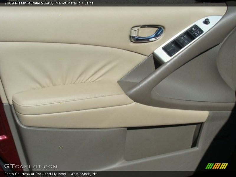 Merlot Metallic / Beige 2009 Nissan Murano S AWD