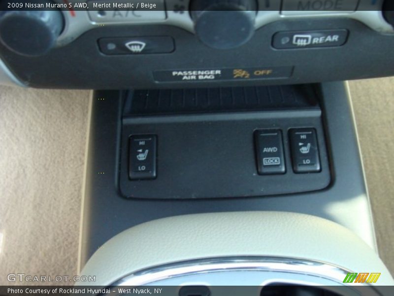 Merlot Metallic / Beige 2009 Nissan Murano S AWD