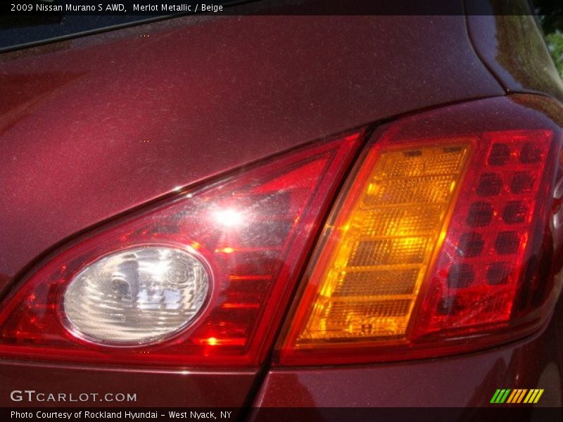 Merlot Metallic / Beige 2009 Nissan Murano S AWD