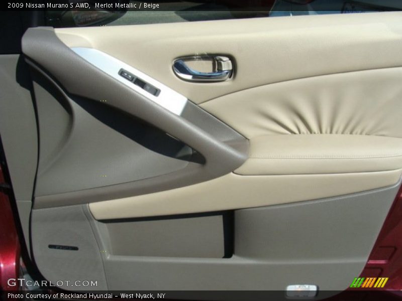 Merlot Metallic / Beige 2009 Nissan Murano S AWD