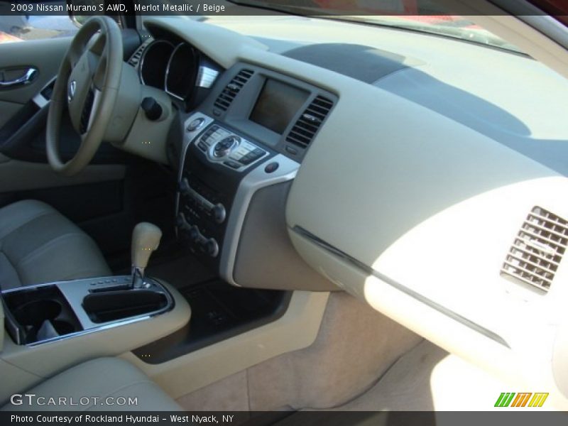 Merlot Metallic / Beige 2009 Nissan Murano S AWD