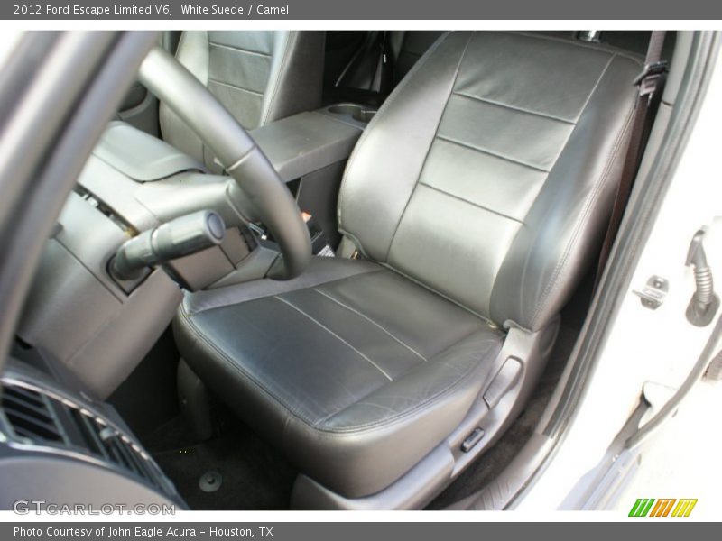 White Suede / Camel 2012 Ford Escape Limited V6