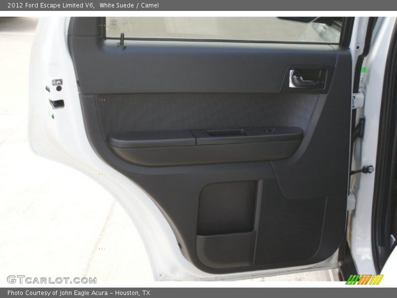 White Suede / Camel 2012 Ford Escape Limited V6
