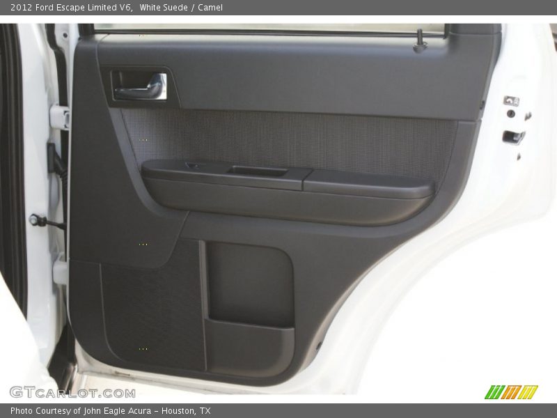 White Suede / Camel 2012 Ford Escape Limited V6