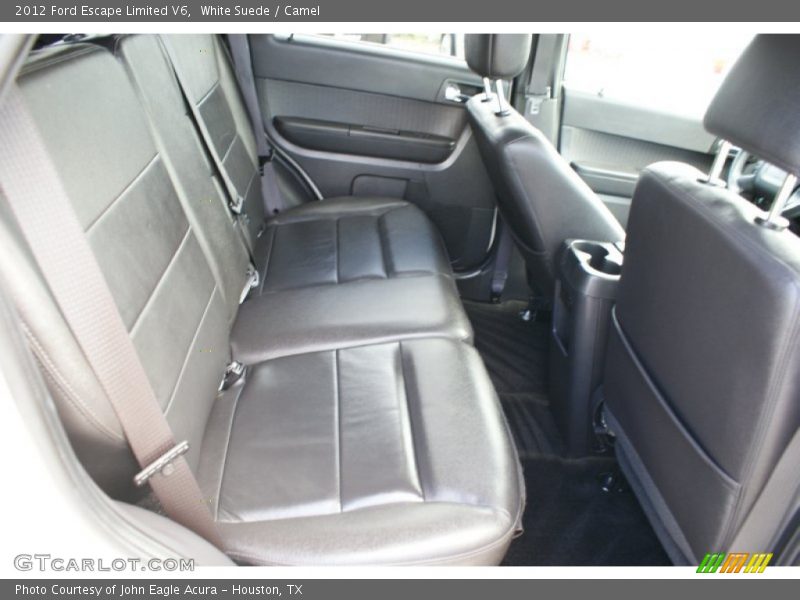 White Suede / Camel 2012 Ford Escape Limited V6