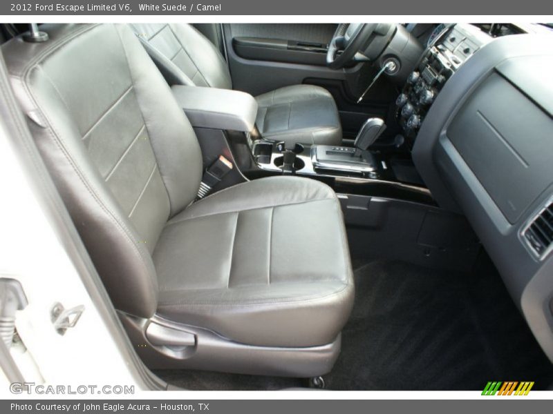 White Suede / Camel 2012 Ford Escape Limited V6