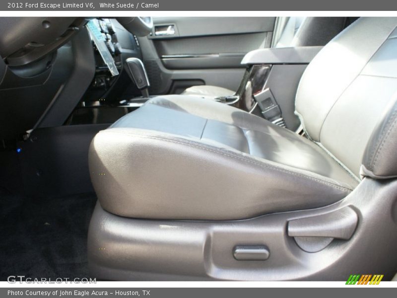 White Suede / Camel 2012 Ford Escape Limited V6