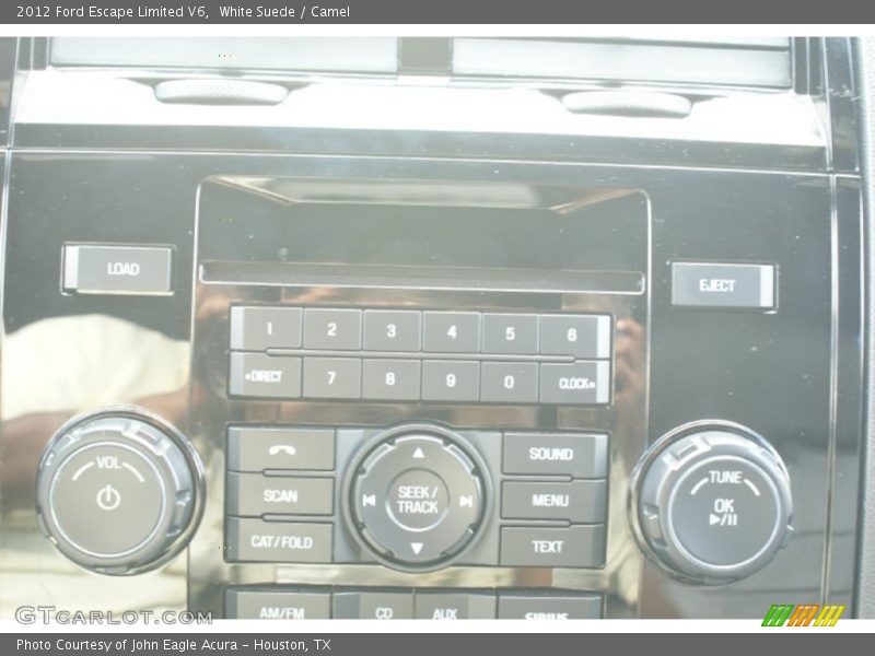White Suede / Camel 2012 Ford Escape Limited V6