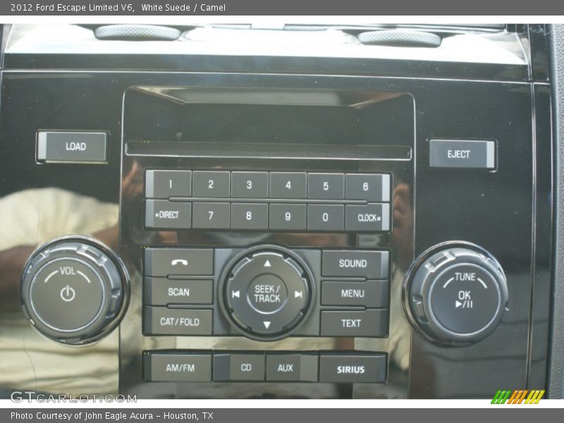 White Suede / Camel 2012 Ford Escape Limited V6