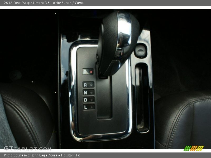 White Suede / Camel 2012 Ford Escape Limited V6