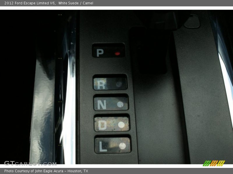 White Suede / Camel 2012 Ford Escape Limited V6