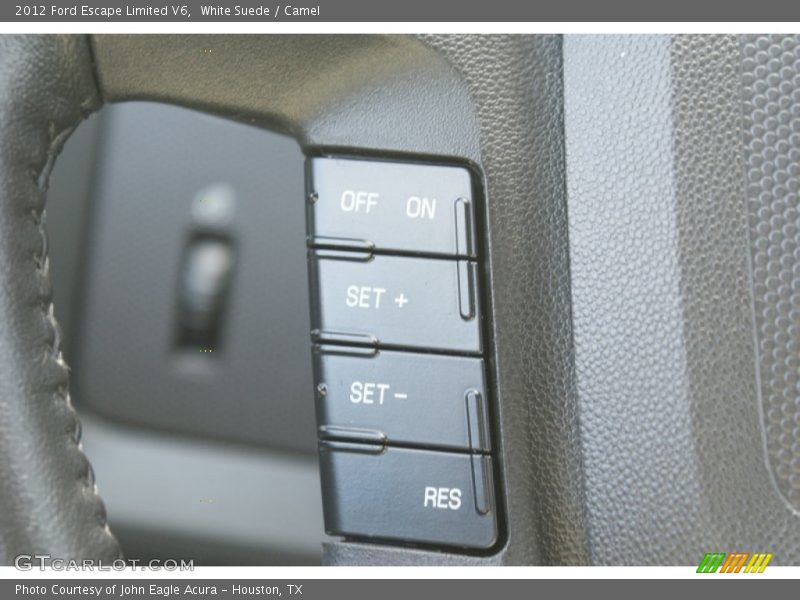White Suede / Camel 2012 Ford Escape Limited V6