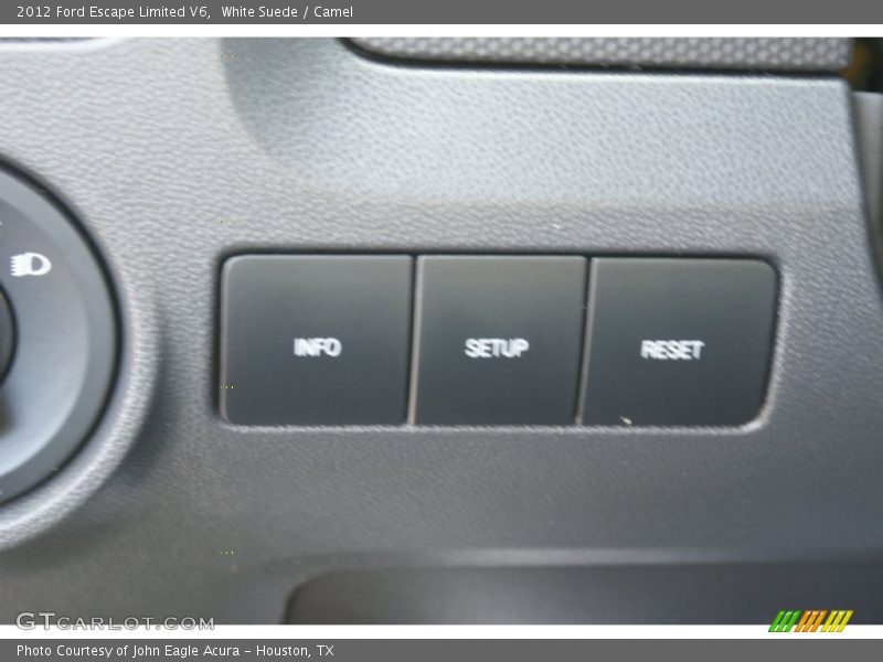 White Suede / Camel 2012 Ford Escape Limited V6