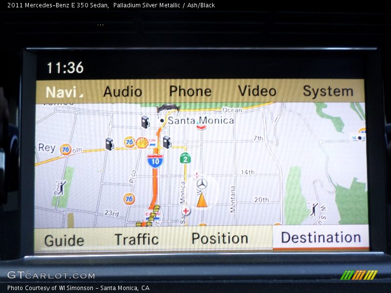Palladium Silver Metallic / Ash/Black 2011 Mercedes-Benz E 350 Sedan