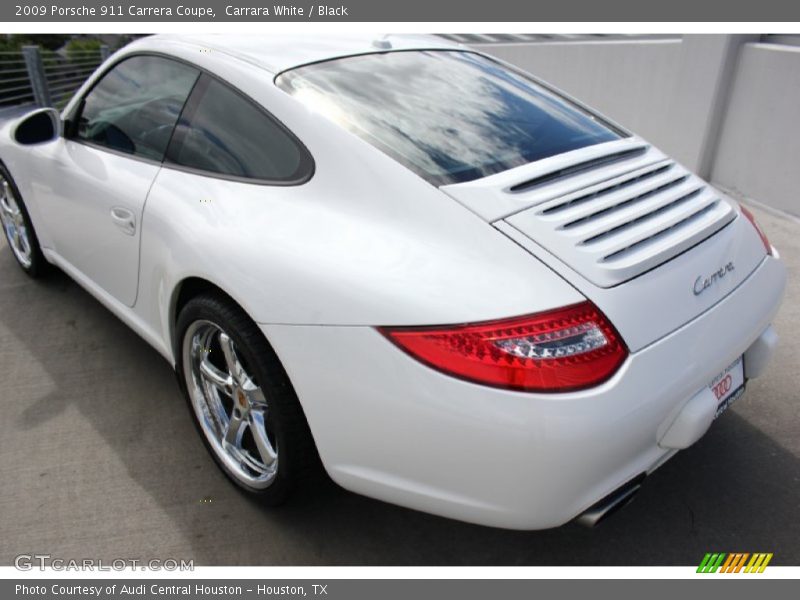 Carrara White / Black 2009 Porsche 911 Carrera Coupe