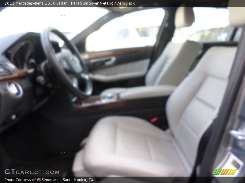 Palladium Silver Metallic / Ash/Black 2011 Mercedes-Benz E 350 Sedan
