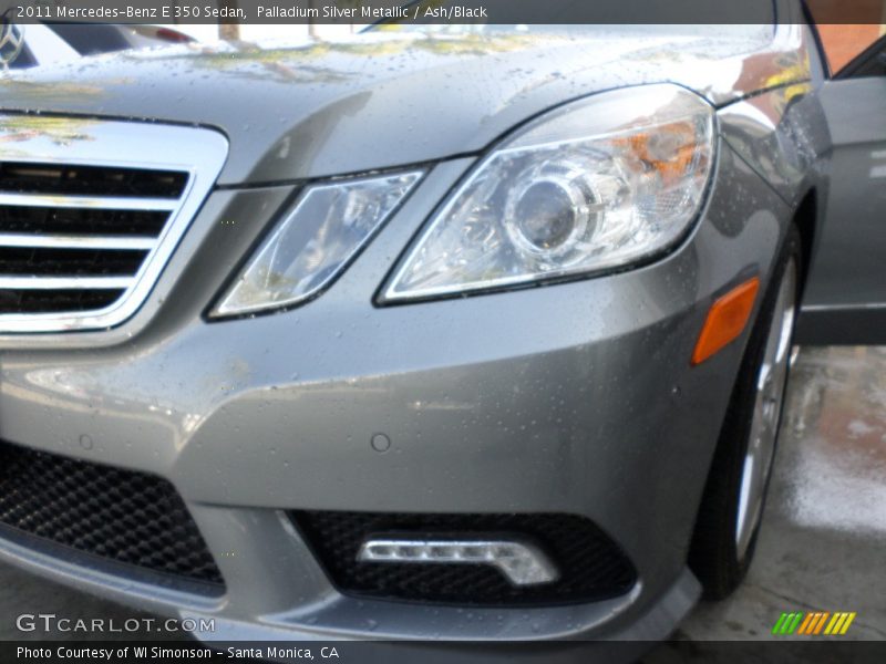 Palladium Silver Metallic / Ash/Black 2011 Mercedes-Benz E 350 Sedan