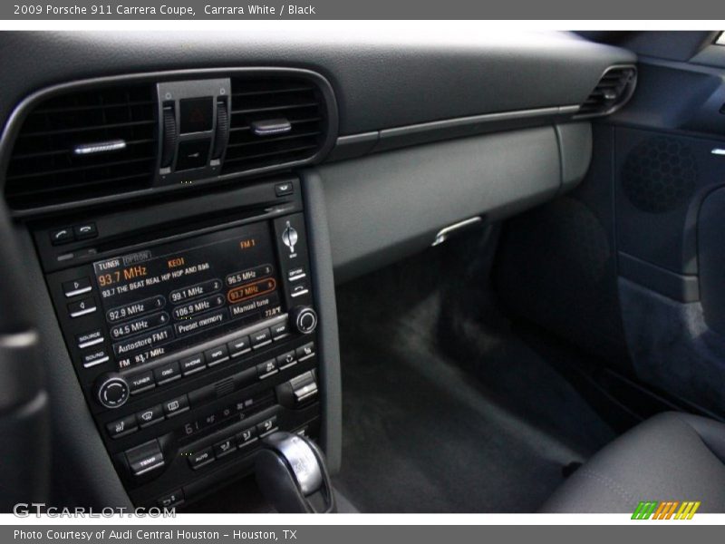 Carrara White / Black 2009 Porsche 911 Carrera Coupe