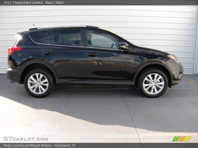 Black / Black 2013 Toyota RAV4 Limited