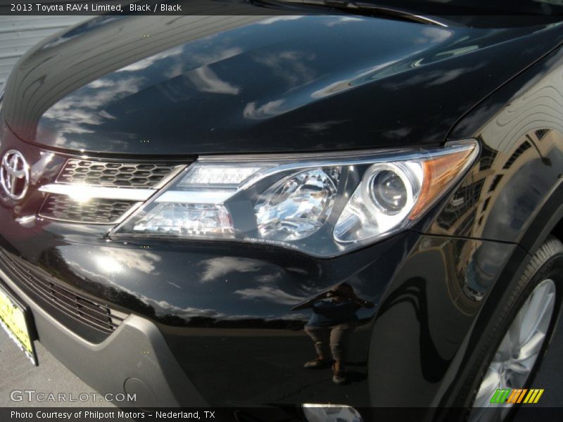 Black / Black 2013 Toyota RAV4 Limited