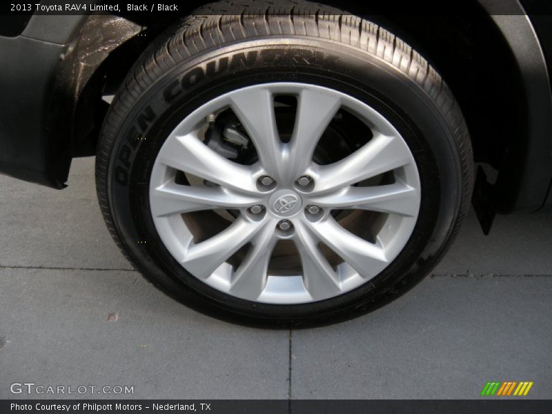 Black / Black 2013 Toyota RAV4 Limited