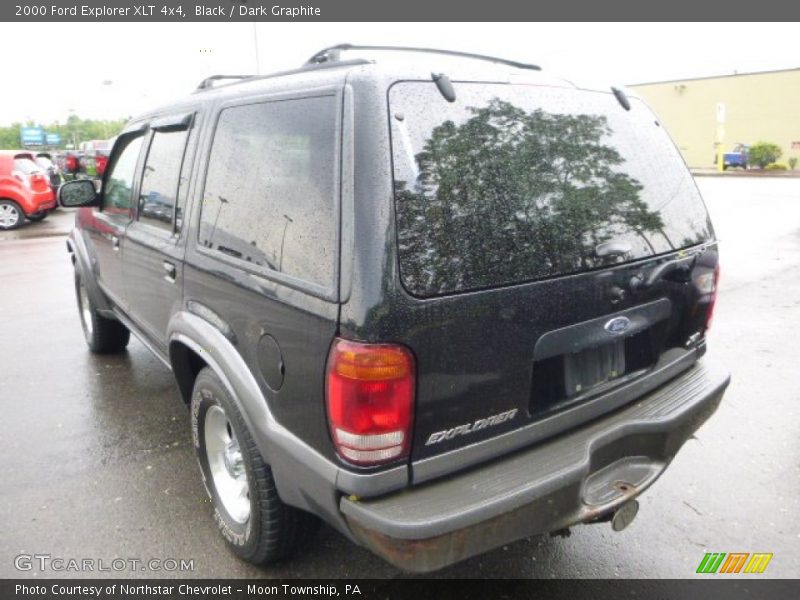Black / Dark Graphite 2000 Ford Explorer XLT 4x4