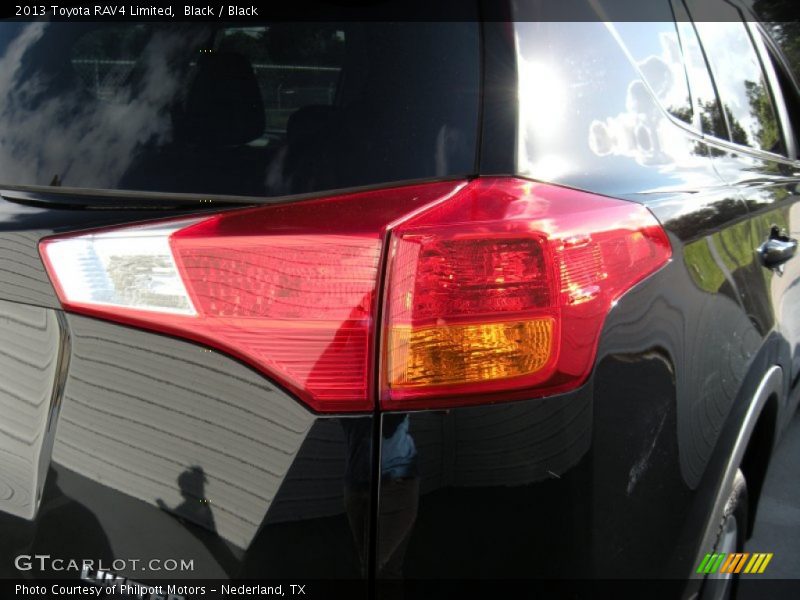 Black / Black 2013 Toyota RAV4 Limited