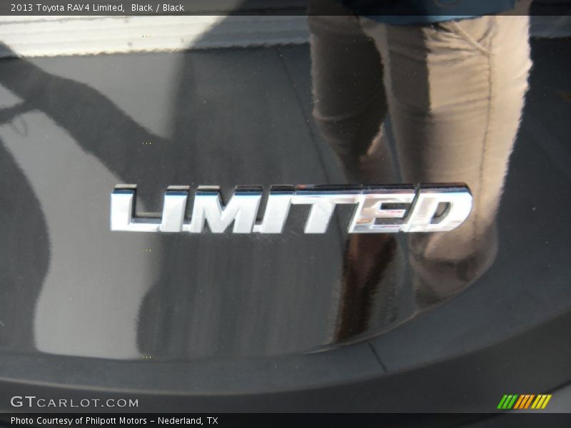 Black / Black 2013 Toyota RAV4 Limited