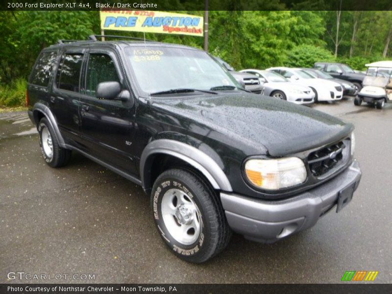 Black / Dark Graphite 2000 Ford Explorer XLT 4x4