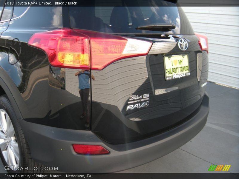 Black / Black 2013 Toyota RAV4 Limited