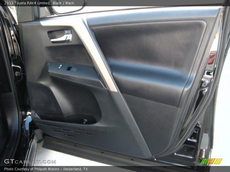 Black / Black 2013 Toyota RAV4 Limited