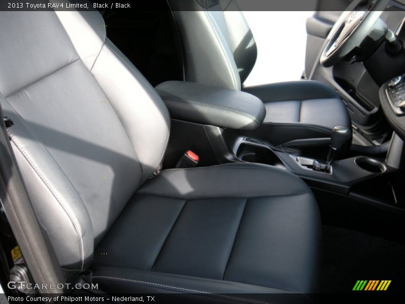 Black / Black 2013 Toyota RAV4 Limited
