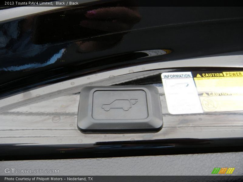 Black / Black 2013 Toyota RAV4 Limited
