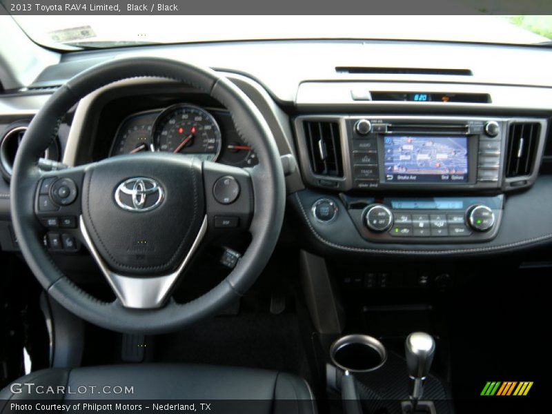 Black / Black 2013 Toyota RAV4 Limited