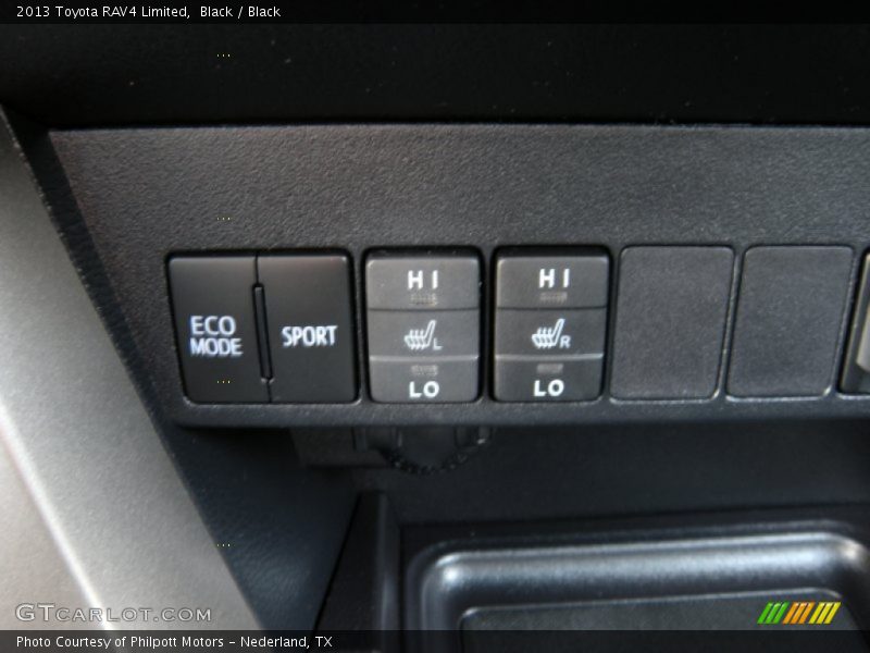 Black / Black 2013 Toyota RAV4 Limited