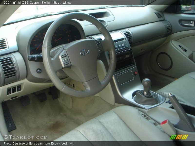 Twilight Blue / Willow 2004 Infiniti G 35 Coupe