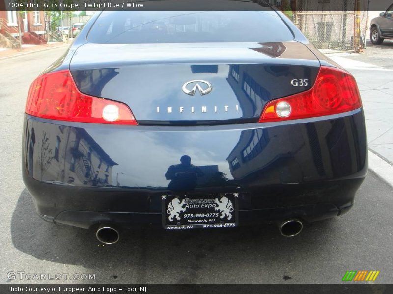 Twilight Blue / Willow 2004 Infiniti G 35 Coupe